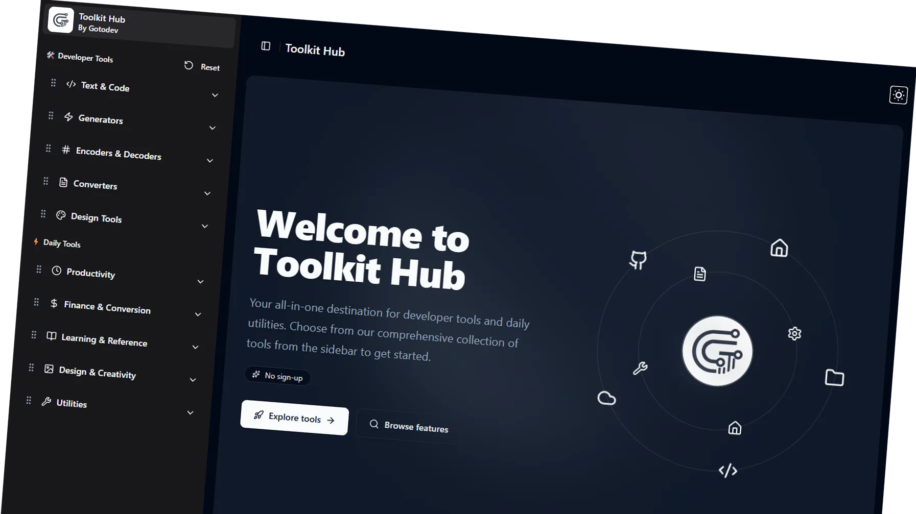Toolkit Hub GoToDev